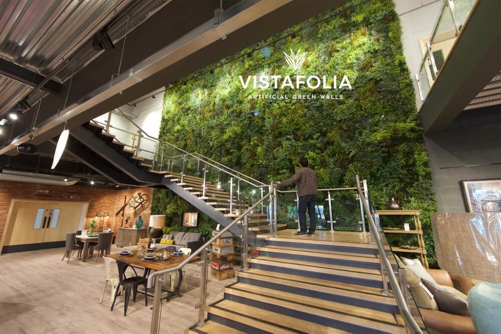 Commercial artificial living walls 