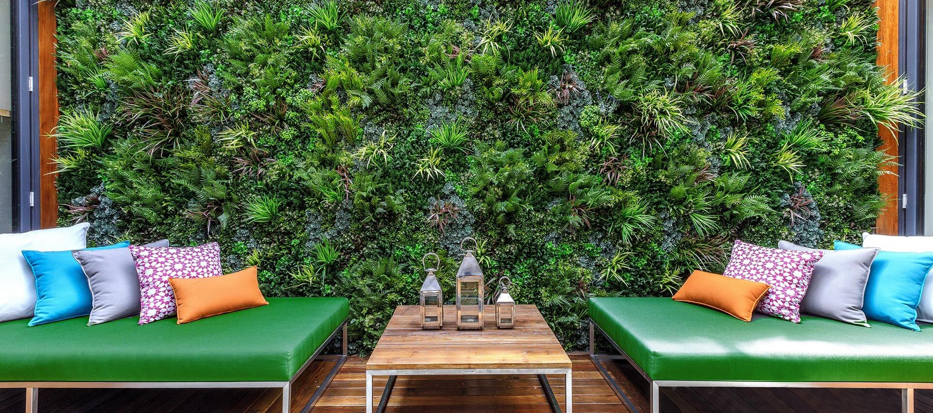 Artificial Green Walls & Vertical Gardens | Greener Walls